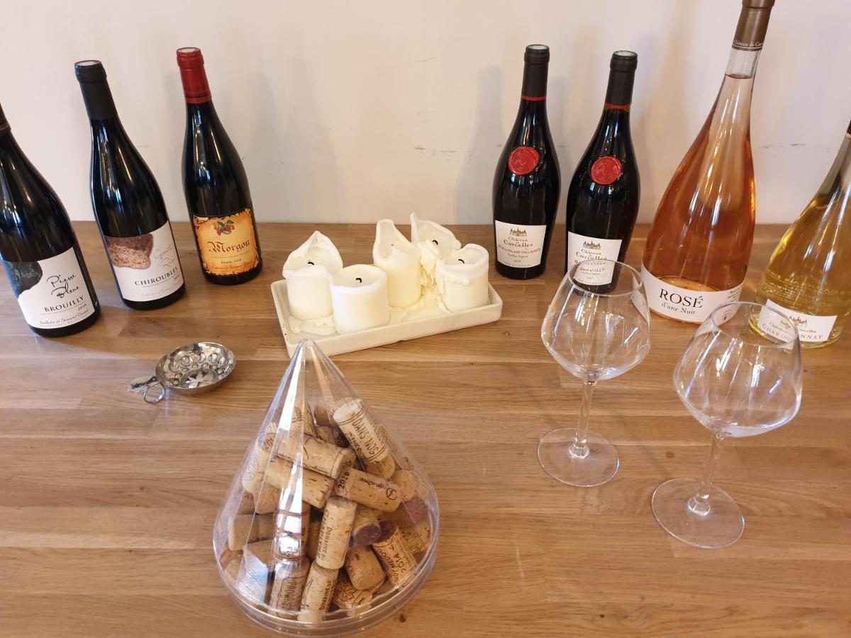Le Relais Des Dix Crus - Logis Hotel B&B Corcelles-en-Beaujolais Zewnętrze zdjęcie
