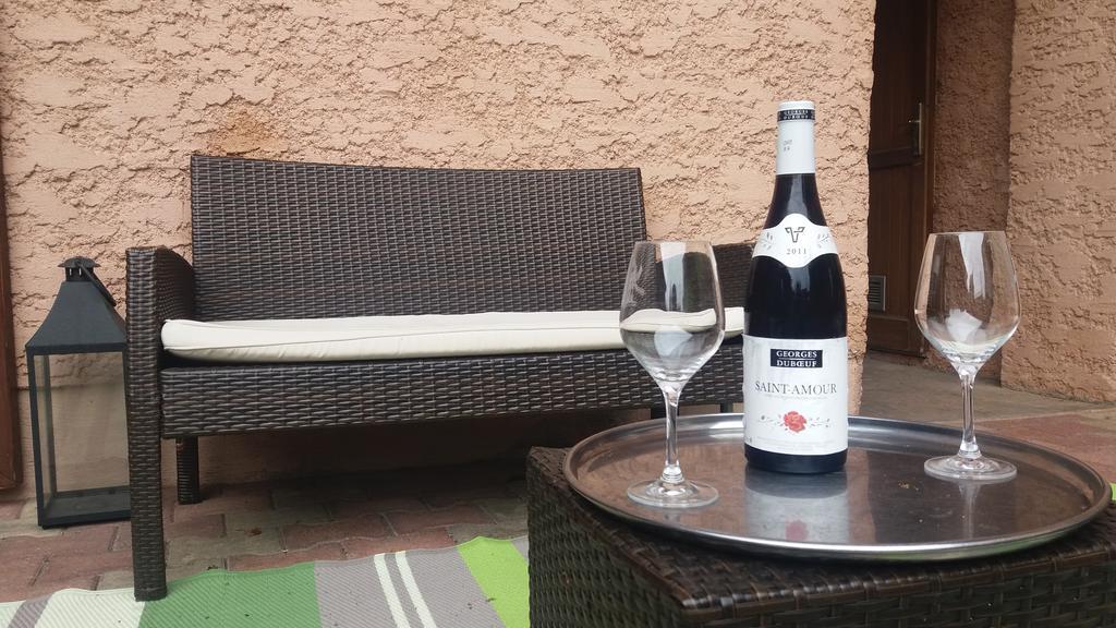 Le Relais Des Dix Crus - Logis Hotel B&B Corcelles-en-Beaujolais Zewnętrze zdjęcie