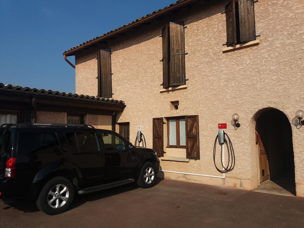 Le Relais Des Dix Crus - Logis Hotel B&B Corcelles-en-Beaujolais Zewnętrze zdjęcie